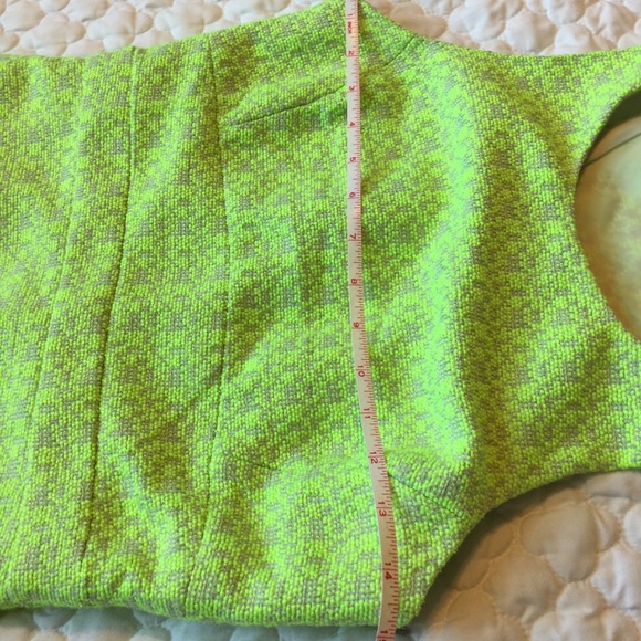 J. Crew lime green summer dress - Picture 5 of 8